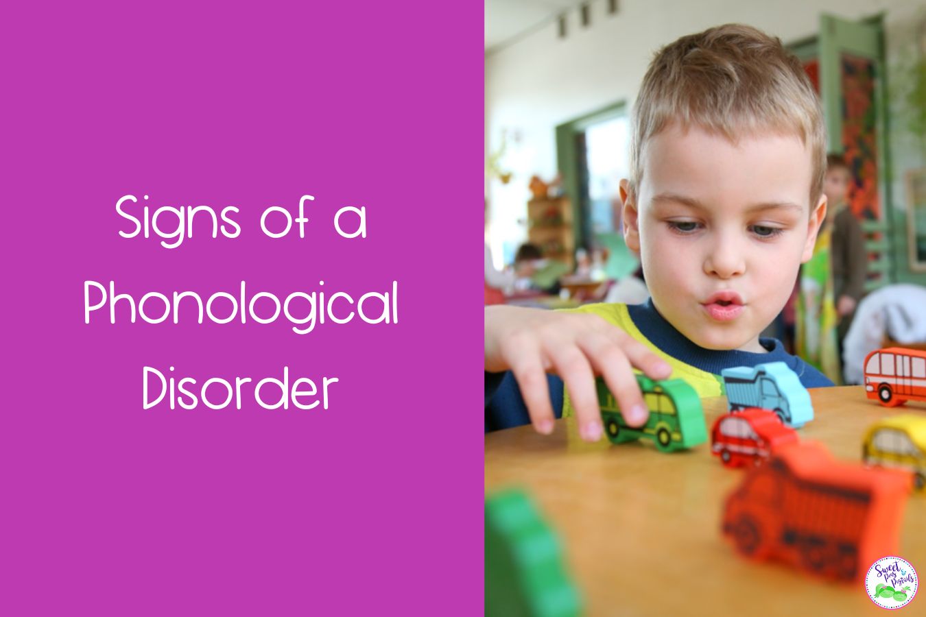 Signs of a Phonological Disorder