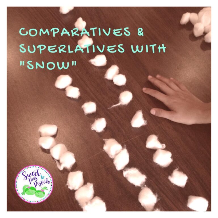 How I Use Cotton Balls For Winter-Themed Speech Therapy - Sweet Peas ...