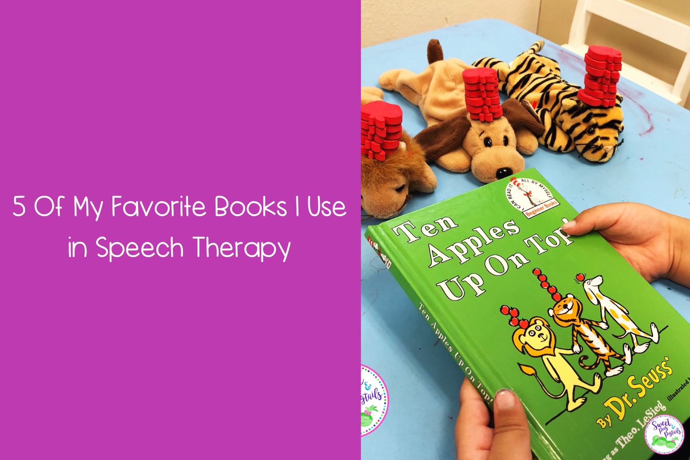 5 Of My Favorite Books I Use in Speech Therapy Featured