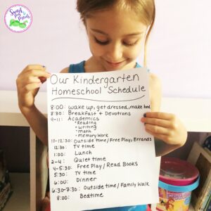 Homeschooling Schedule