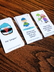 Winter Directions Cards