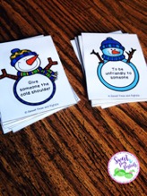 Winter Idioms Freebie Pieces